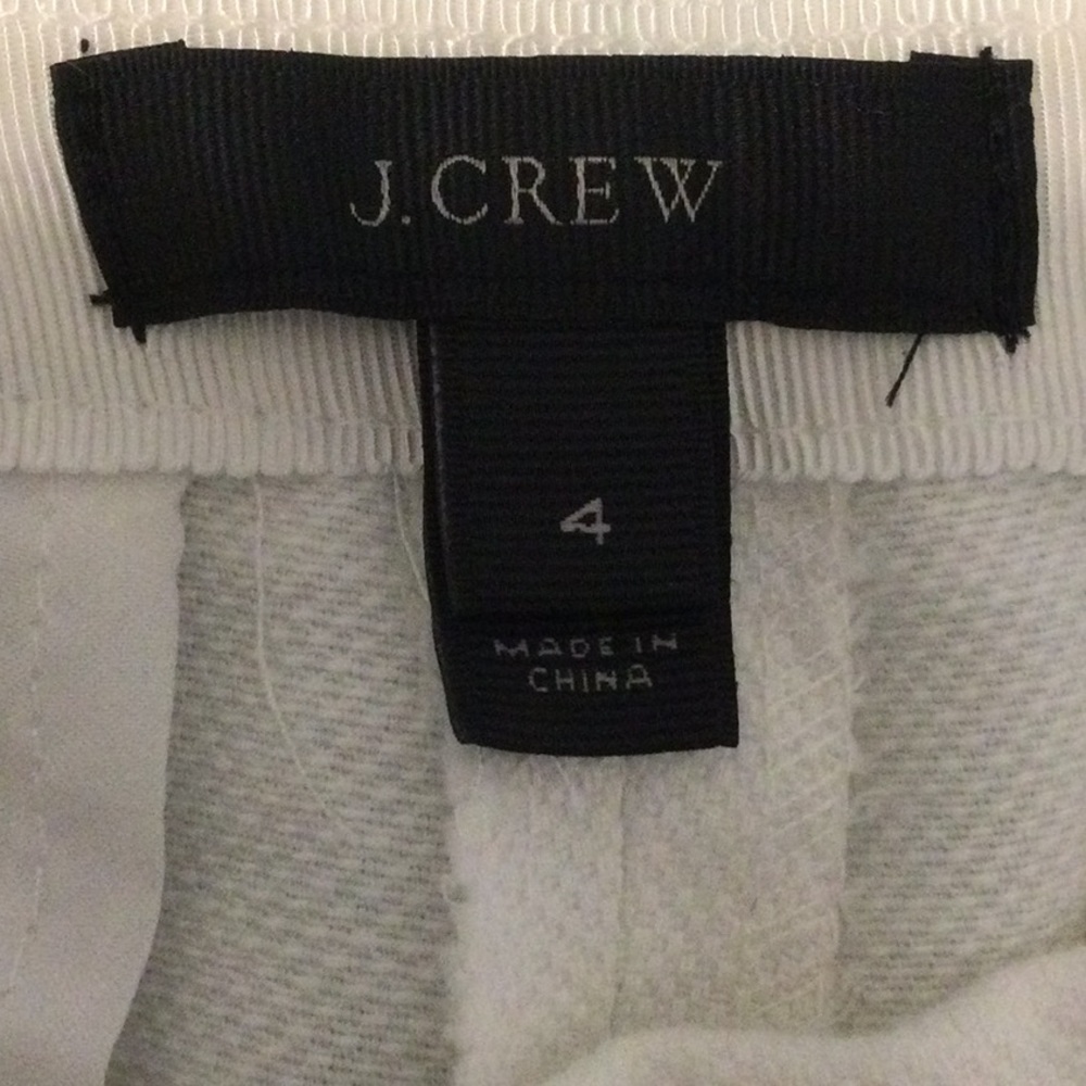 J Crew shorts. White. Sz 4 - Picture 5 of 5